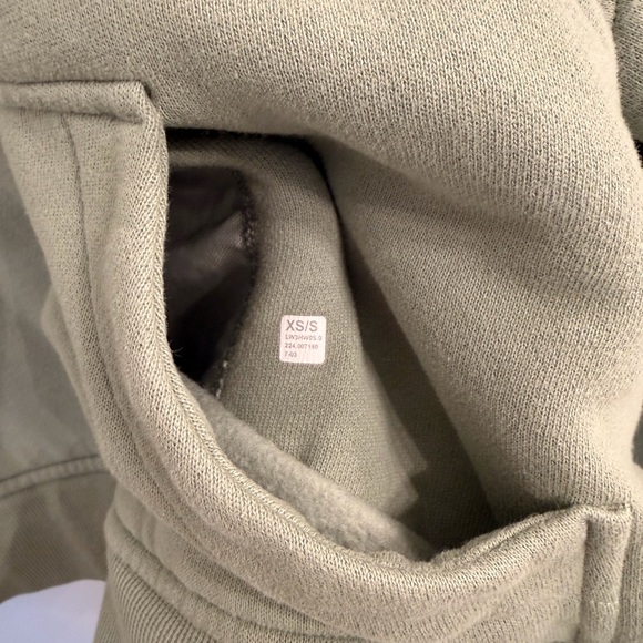 Lululemon Scuba Oversized Funnel Neck Green Half-Zip Pullover - Picture 5 of 5